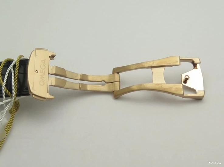 MIROTIME 0126 ModernLook Portuguese IW371445 ZF 1:1 Best Edition SS White Dial Gold Markers On Brown Leather Strap A79350 V 7269